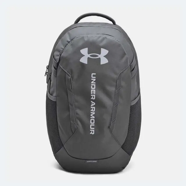 Under Armour Adult Hustle 6.0 Backpack Γκρι Σκούρο 1384672-025 (Under Armour) - One Size