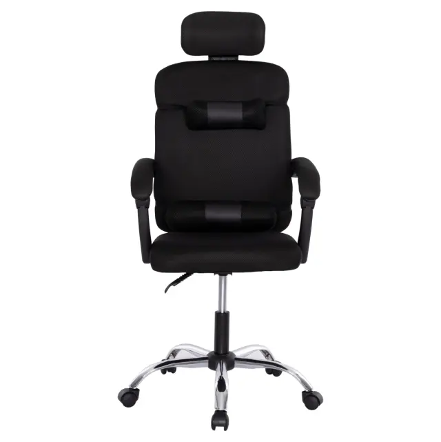 ΚΑΡΕΚΛΑ ΓΡΑΦΕΙΟΥ FB91196.01 ΜΑΥΡΟ MESH-ΜΕΤΑΛ.ΒΑΣΗ-NYLON ΣΚΕΛΕΤΟΣ 58x99x120Υεκ. 3
