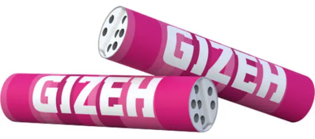 Φίλτρο Gizeh Extra Slim 34 Ενεργού Ανθρακα 6mm - Ροζ 2