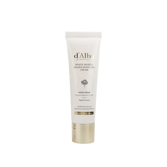d'Alba White Truffle Double Moisture Cream Ενυδατική και Αντιγηραντική Κρέμα Προσώπου με Πρωτοποριακή Διπλή Σύνθεση, 60ml