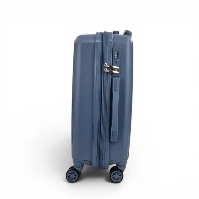Σετ Βαλίτσα Καμπίνας Πολυπροπυλένιο Playfulbags PP001C 55x40x20+5cm & Σακίδιο Πλάτης Personal Item PS2839 40x30x20+5cm - Γαλάζιο 3