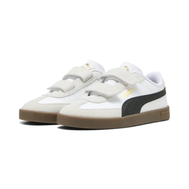 Puma Kids Club II Era Velcro (PS) Άσπρο - Μαύρο 402307-02 (Puma) 2