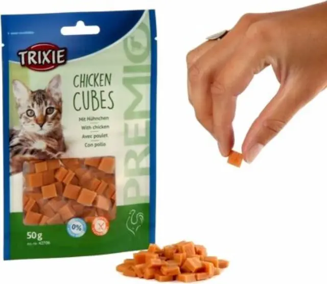 Trixie Λιχουδιά Chicken Cubes Κυβάκια Κοτόπουλου 50gr