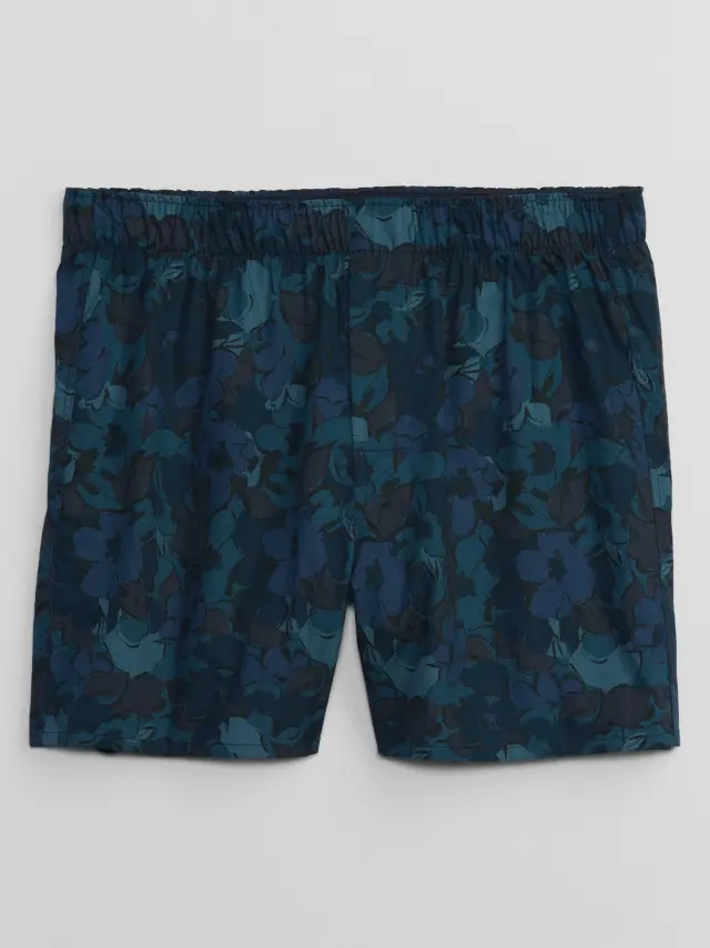 Μπλε 4ίντσες Boxers Εσώρουχα blue multi floral - S