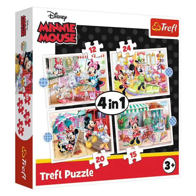 Παζλ Trefl Disney Minnie Mouse 4 σε 1