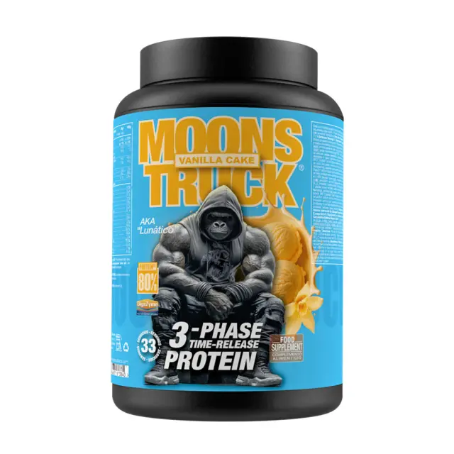 Zoomad Labs Moonstruck® 3-Phase Protein Vanilla Cake, 1000 g