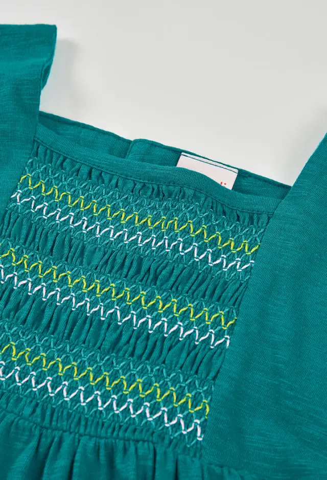 Boboli Knit φόρεμα flame για κορίτσι 413176-2651 3