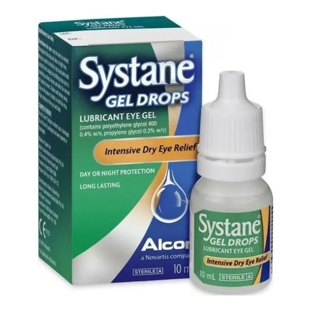 Alcon Systane Gel Drops Οφθαλμικές Σταγόνες για Ξηροφθαλμία 10ml 2