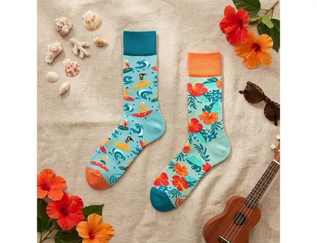 Κάλτσες Aloha Vibes Many Mornings με μέγεθος 43-46 - ΕνηλίκωνAloha Vibes Regular 43-46