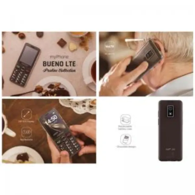 Κινητό Τηλέφωνο myPhone Bueno LTE Praline Collection Καφέ N70653 3