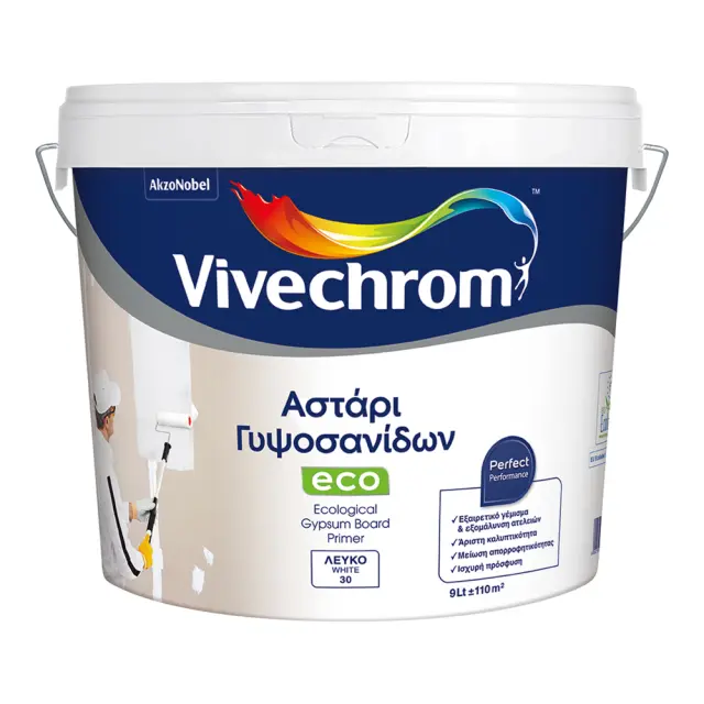 VIVECHROM ΑΣΤΑΡΙ ΓΥΨΟΣΑΝΙΔΩΝ ECO 9lt