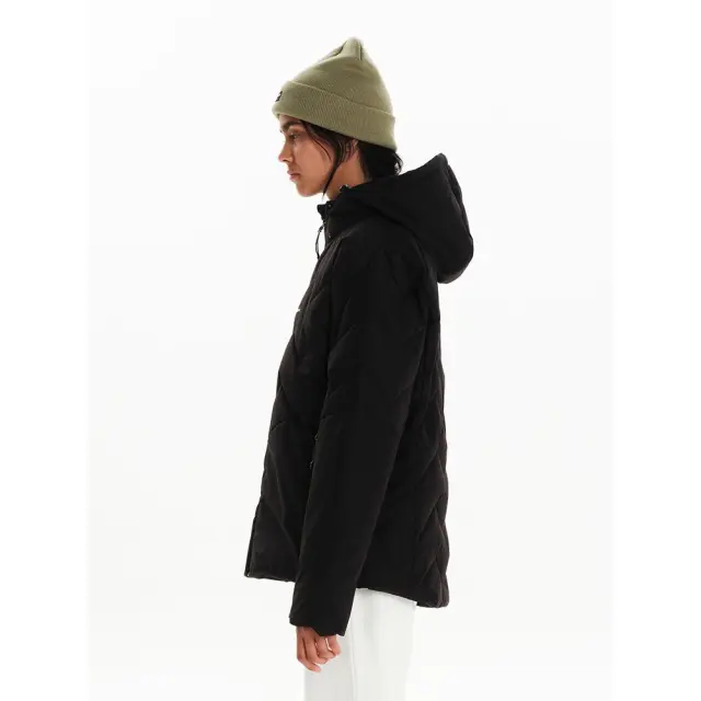 Emerson Hooded Puffer Jacket (242.EW10.39-Black) - Μαύρο 2