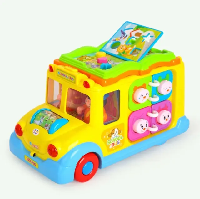 Hola Toys Early Learning Σχολικό Λεωφορείο 796