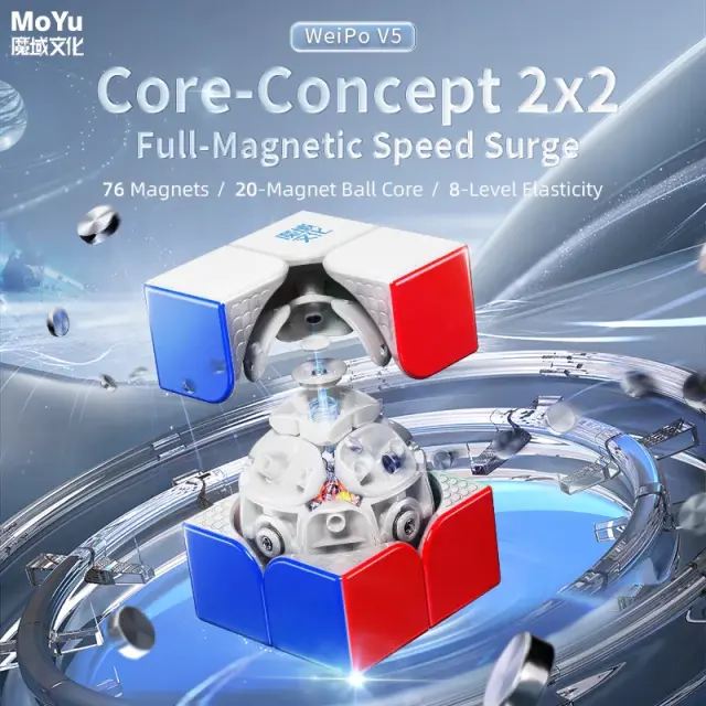MoYu WeiPo V5 M 2X2 (Ball-Core UV) 2