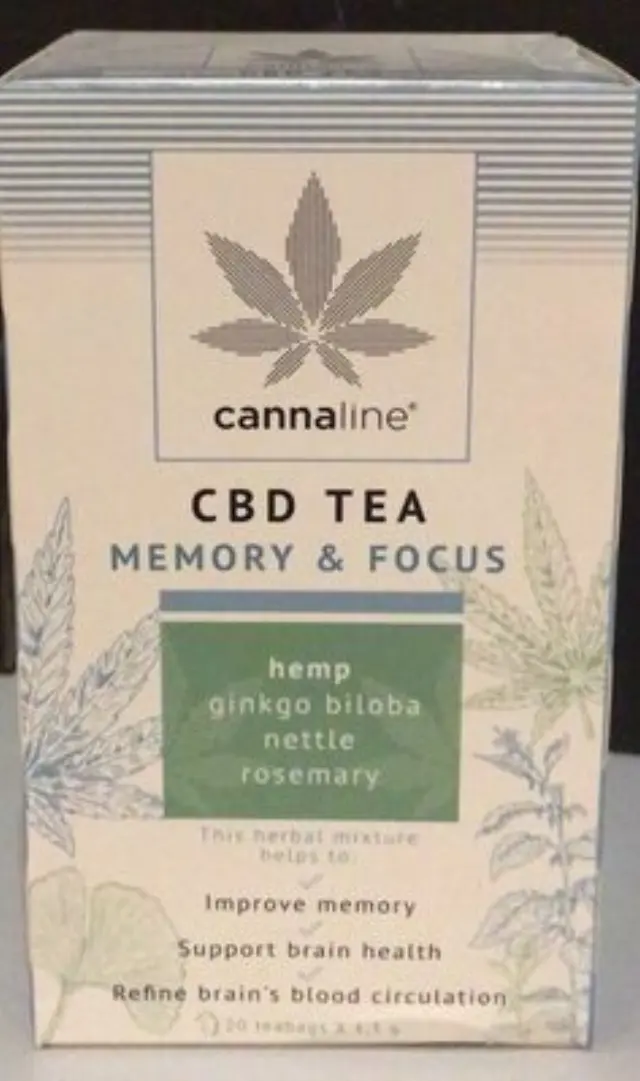 Cannaline CBD Tea Memory & Focus