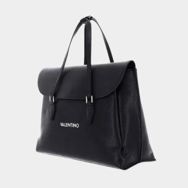 Valentino Bags - Μεγάλη Γυναικεία Τσάντα Χειρός Whom Re VBS8A404-001 Μαύρο 3