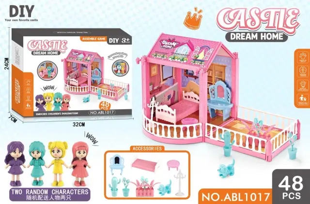 Κουκλόσπιτο DIY - Dream Home - ABL-1017 - 48pcs - 333221 2