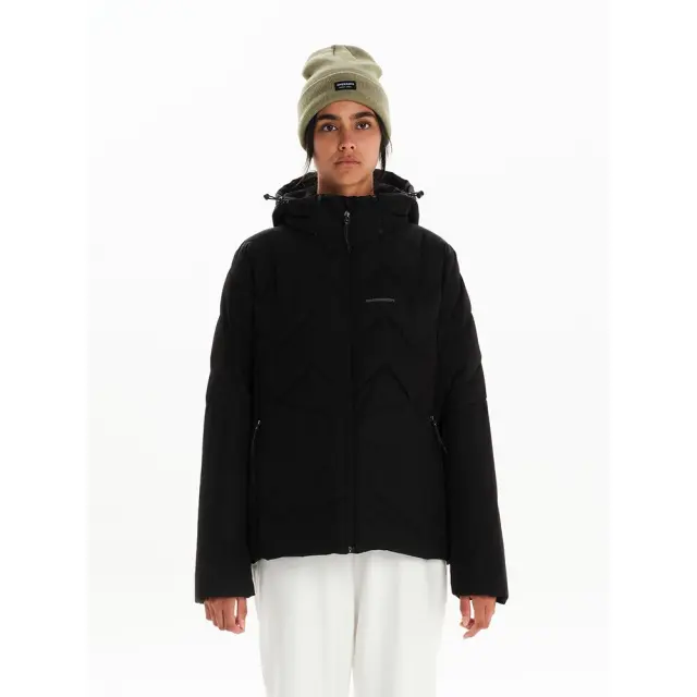 Emerson Hooded Puffer Jacket (242.EW10.39-Black) - Μαύρο