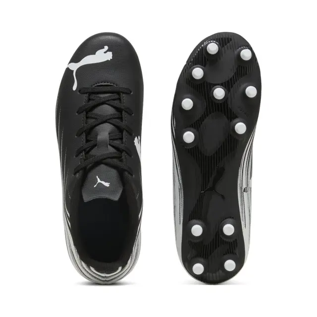 Puma Attacanto II FG AG Jr (108496-01) - Λευκό-Μαύρο 3