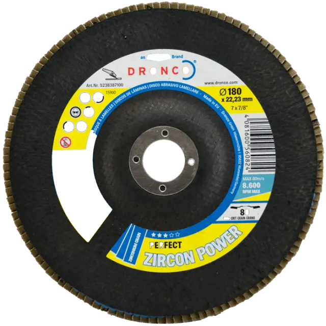 ΦΛΑΠ ΔΙΣΚΟΣ SPECIAL Φ180MM ΚΟΚΚΩΣΗΣ 80 DRONCO 5238387100