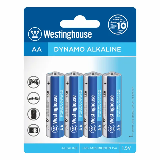08895540-00014 | LR6-BP4 | Dynamo Alkaline - AA - Blister 4pcs