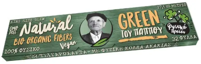 Του Παππού Χαρτάκια Natural Πράσινο KS 32φ. - 47792 2
