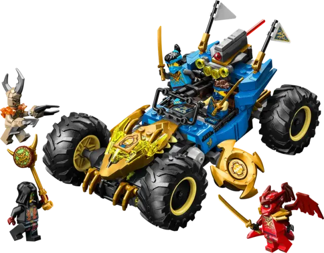 LEGO® Ninjago Jay's Transforming Car για 8+ Ετών 387τμχ - 71856