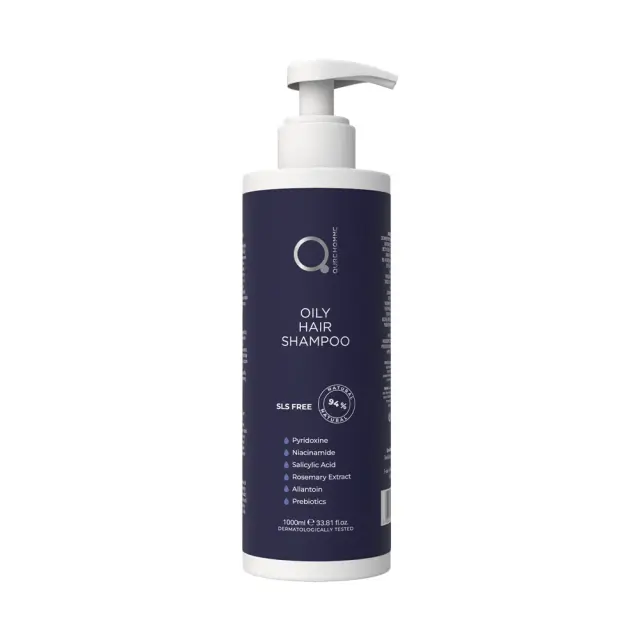 Oil Balance Hair Shampoo 1000ml SLS Free by QureHomme - Η Άμεση Λύση για την Καταπολέμηση της Λιπαρότητας στο Τριχωτό του Άνδρα! ��