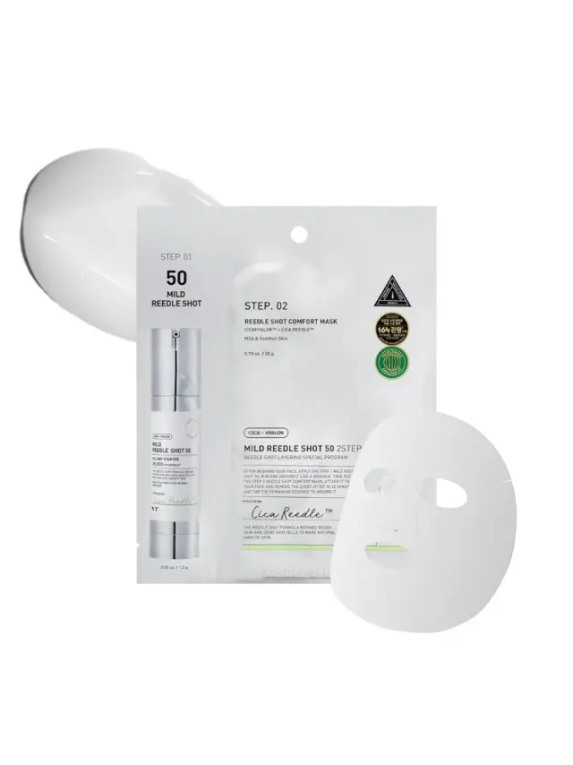 VT Mild 50 Reedle shot 2-step Mask - Μάσκα 2 βημάτων με τεχνολογία microneedle 3