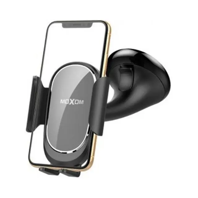 Moxom Βάση Κινητού Αυτοκινήτου Suction Cup Phone Holder με Ρυθμιζόμενα Άγκιστρα MX-VS03