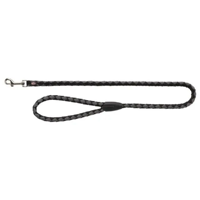 Trixie Cavo Οδηγός Large/XLarge Black/Silver 1m/18mm