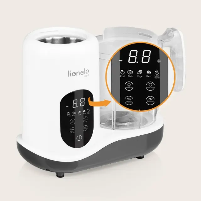 Lionelo BabyMenu Πολυλειτουργικό Robot 5 σε 1 για Προετοιμασία Γευμάτων 3