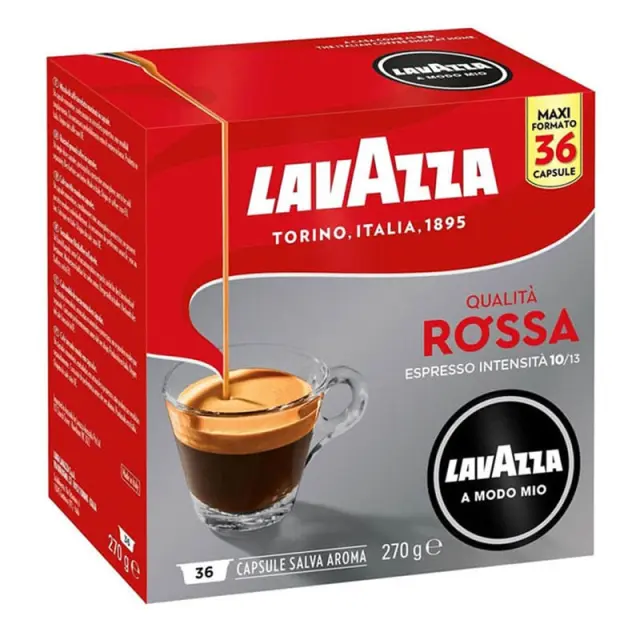 Lavazza Qualita Rossa Κάψουλες A Modo Mio 36τμχ