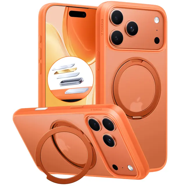 Torras Ostand Pro, energy orange - iPhone 17 Pro 2