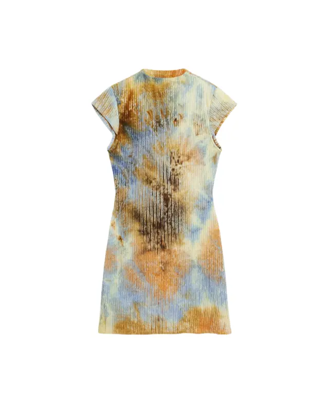 Desigual - Γυναικείο Κοντό Φόρεμα Tennesse 26SWVK18-6014 Πολύχρωμο