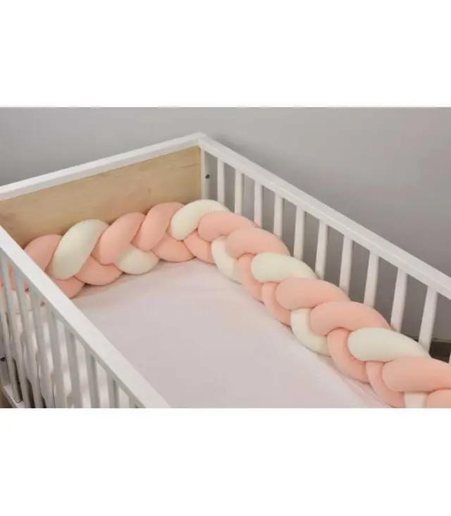 Oliver Baby Des.766 Εκρου-Σομόν-Σομόν πλεξούδα ζέρσευ 2μ x 20εκ.