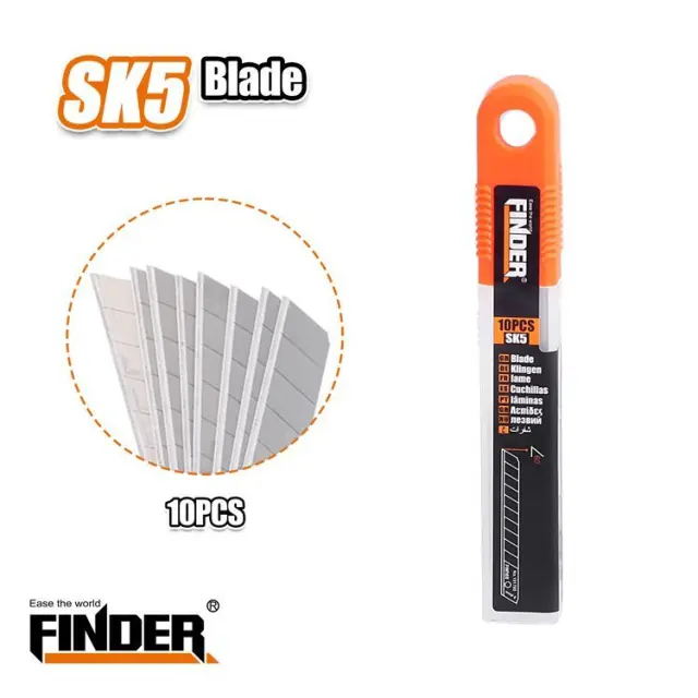 Ανταλλακτική λάμα για κοπίδι - 80*9*0.4mm - Finder - 191780 2