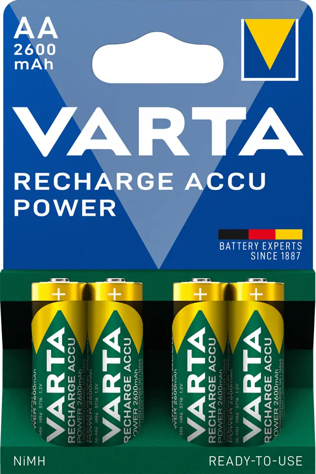 Varta RECHARGE ACCU Power AA Rechargeable battery Nickel-Metal Hydride (NiMH)