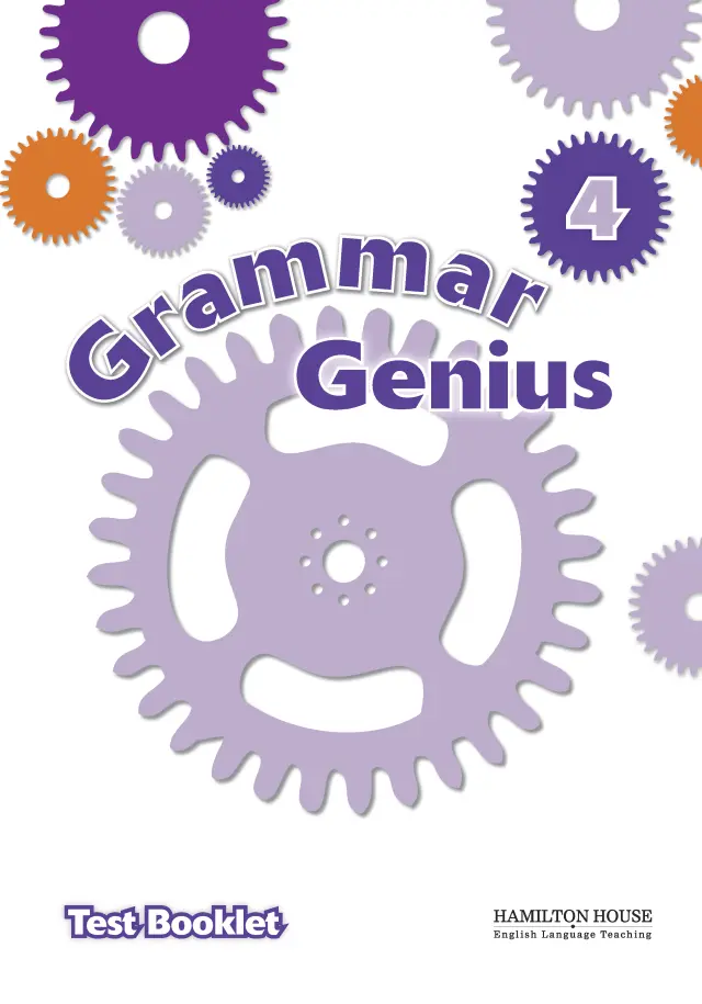 GRAMMAR GENIUS 4 TEST