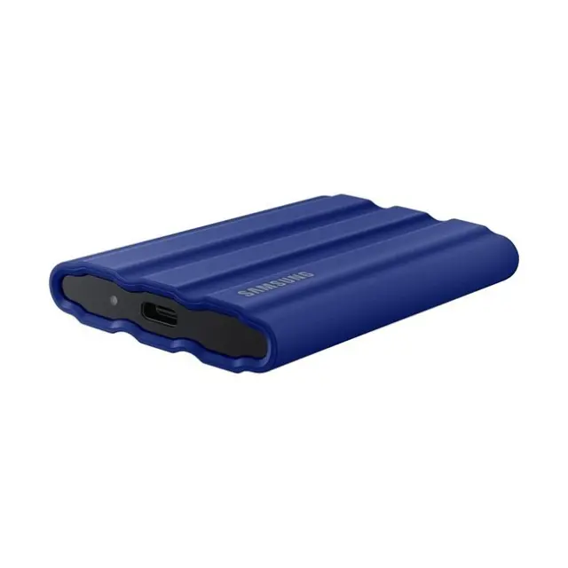Samsung Εξωτερικός Σκληρός Δίσκος SSD Portable T7 Shield 1TB USB 3.2 Gen2 Blue (MU-PE1T0R/EU)