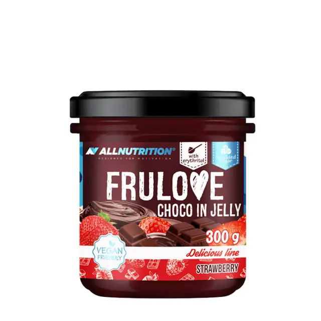 ALLNUTRITION Frulove Choco In Jelly Strawberry