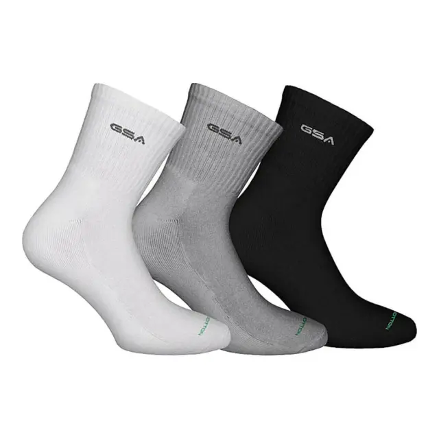 GSA ORGANICPLUS[+] 360 Extra Cushioned Quarter Socks / 3Pack (818303-05) - 39-42