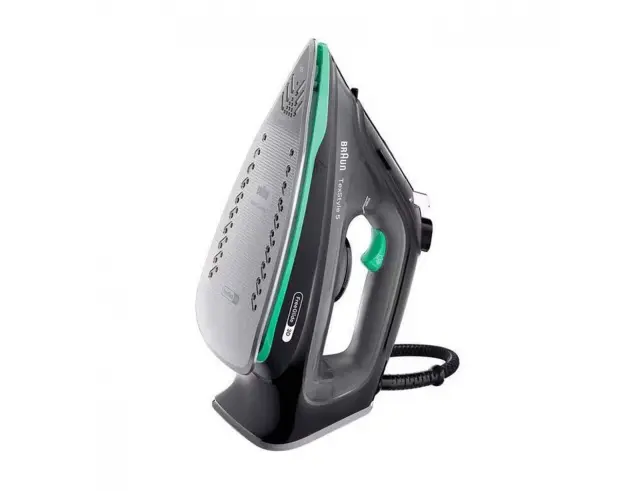 Σίδερο ατμού Braun TexStyle 5 SI5277GR με ισχύ 2700W και χωρητικότητα νερού 300ml - ΠράσινοSI5277GR 2