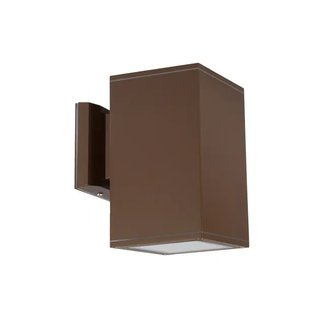 Let 01064/BR Φωτιστικό τοίχου E27/Par30 IP54 19cm καφέ σκουριάς Σκουριά