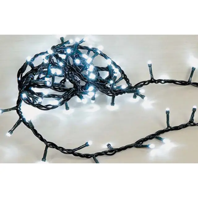 400 Led Με Πρόγραμμα Πράσινο Καλώδιο Λευκό Led IP44 31V