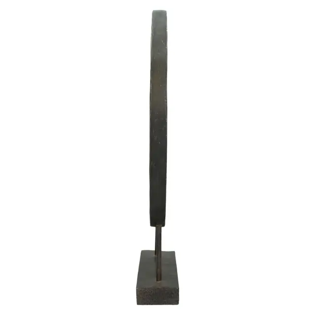 Διακοσμητικό Ρωμαϊκό Νόμισμα Καφέ Polyresin 28x7x36cm 3
