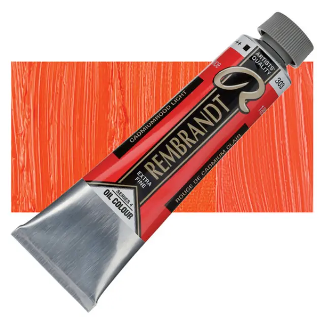Λάδι Talens Rembrandt - 303 Cadmium Red Light - 40ml