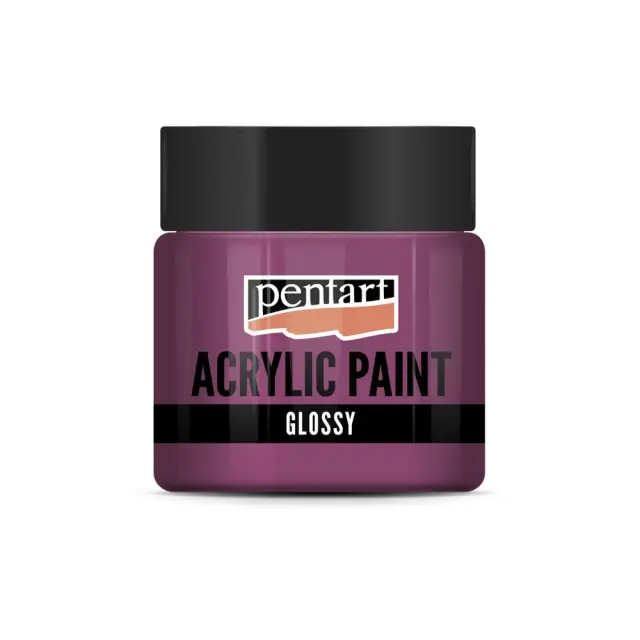Χρώμα ακρυλικό Glossy (Γυαλιστερό) 50ml Pentart, Mallow