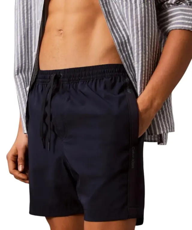 Calvin Klein - Ανδρικό Μαγιό Σορτς Core Solid LV00N61002-0PP Μπλε Σκούρο 2