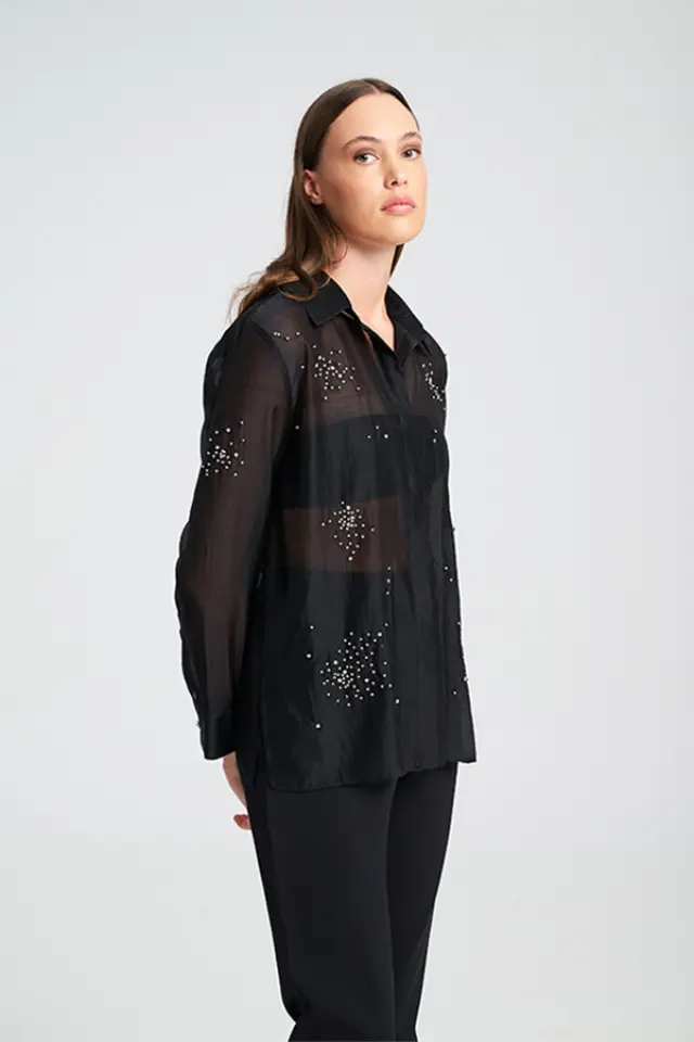 Πουκάμισο με Διακριτική Λάμψη Amarisa Shirt - L 2